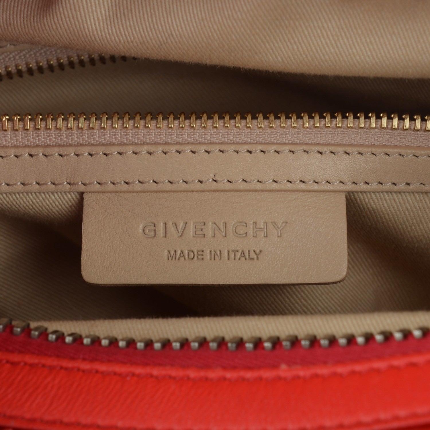 Givenchy Lambskin Quilted Medium Lucrezia Red 5 of 7