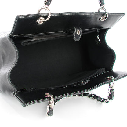 Chanel Lambskin Quilted Petit Timeless Tote PTT Black 6 of 10