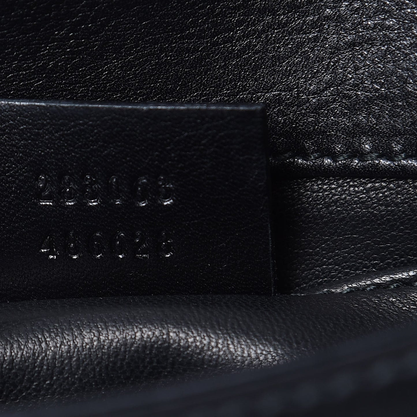 Smooth Calfskin Small Emily Chain Shoulder Bag Black