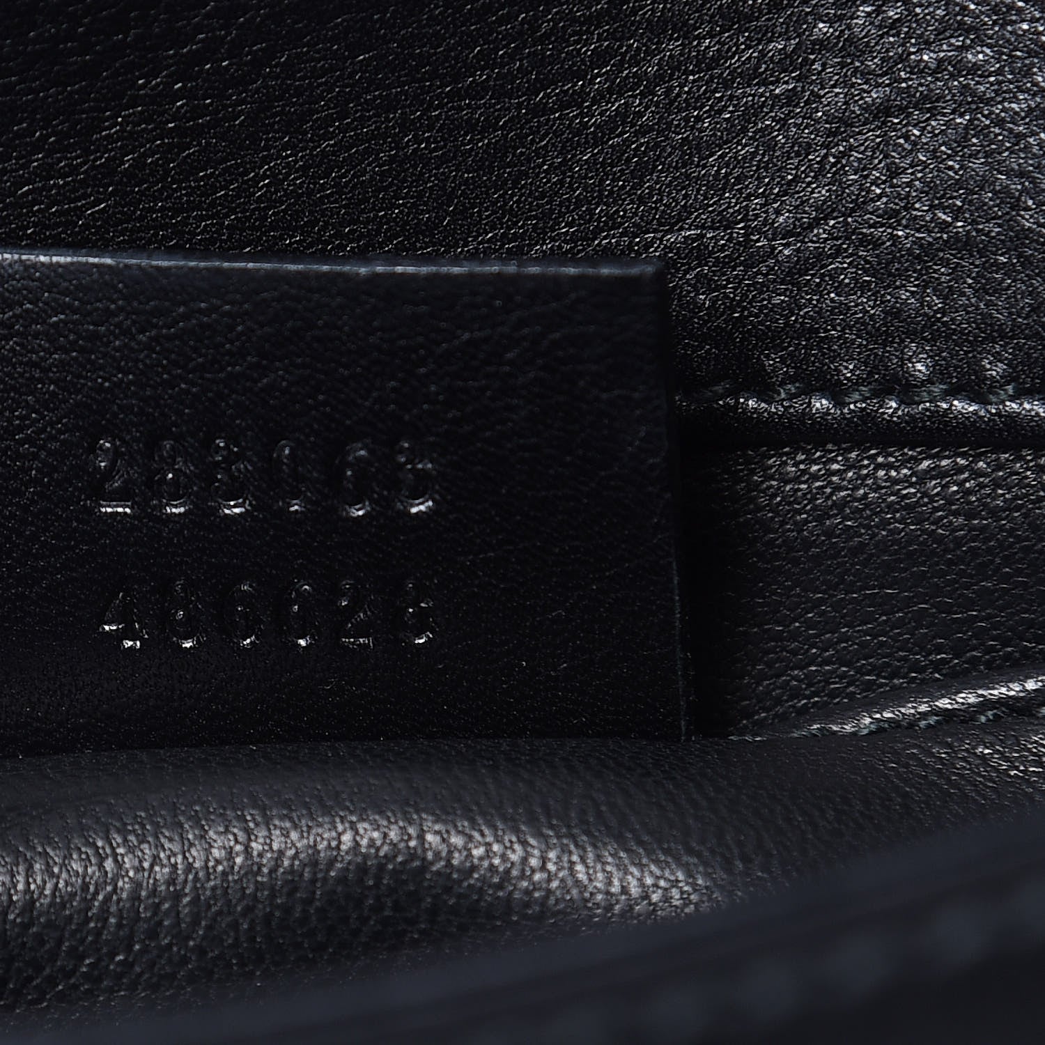 Gucci Smooth Calfskin Small Emily Chain Shoulder Bag Black 7 of 14