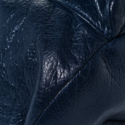 Balenciaga Agneau Classic Hardware S Traveler Backpack Blue Obscur 9 of 12