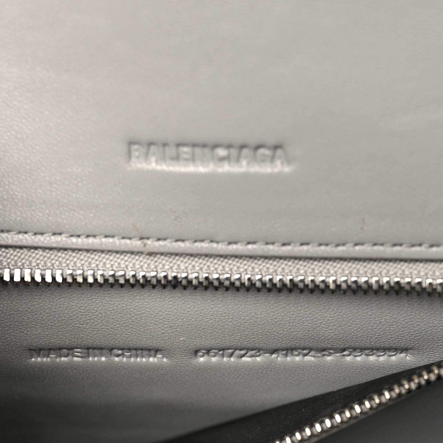 Balenciaga Faux Calfskin Fabric Small Sneakerhead Top Handle Bag Blue Grey 7 of 7