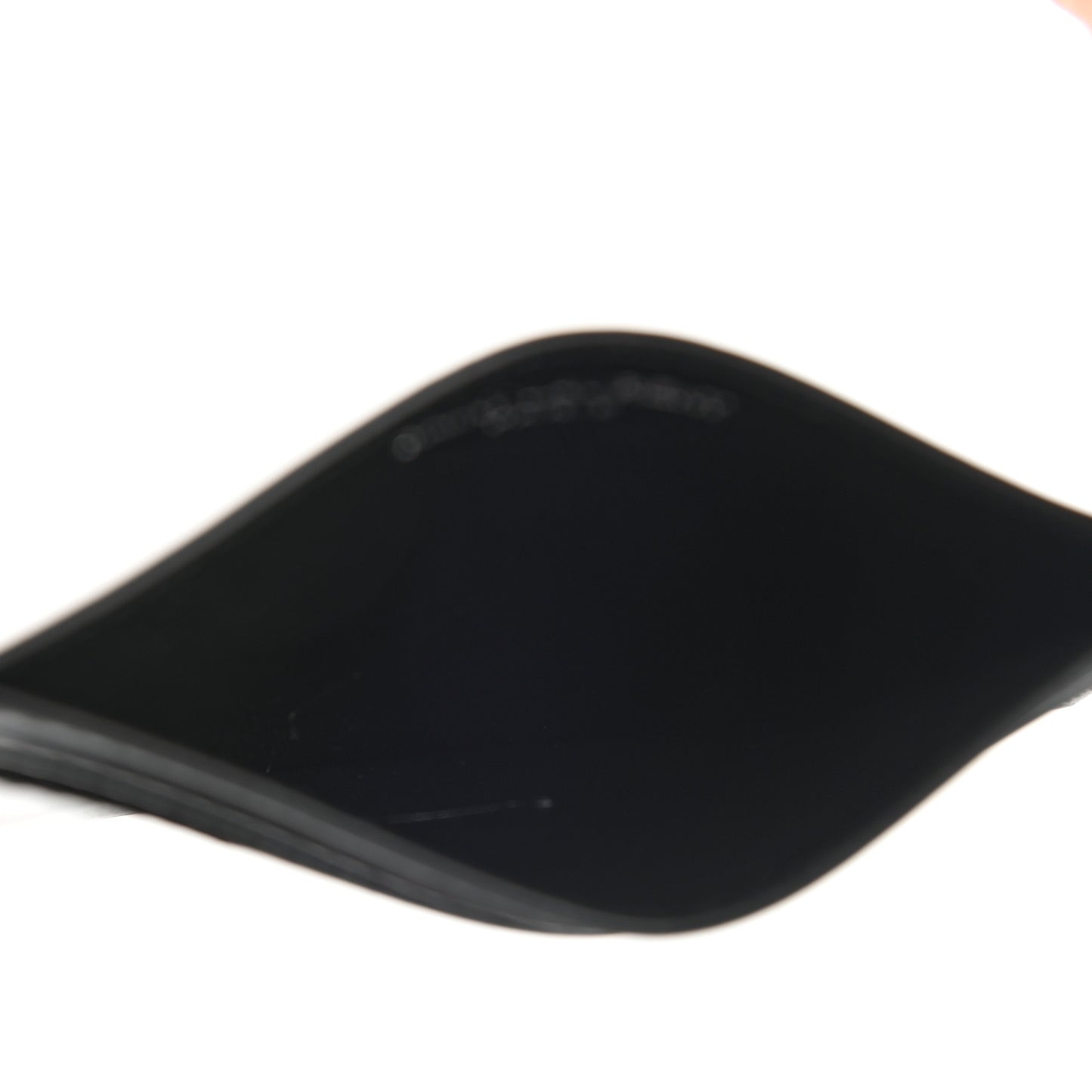Calfskin Tiny Cassandre Credit Card Case Black