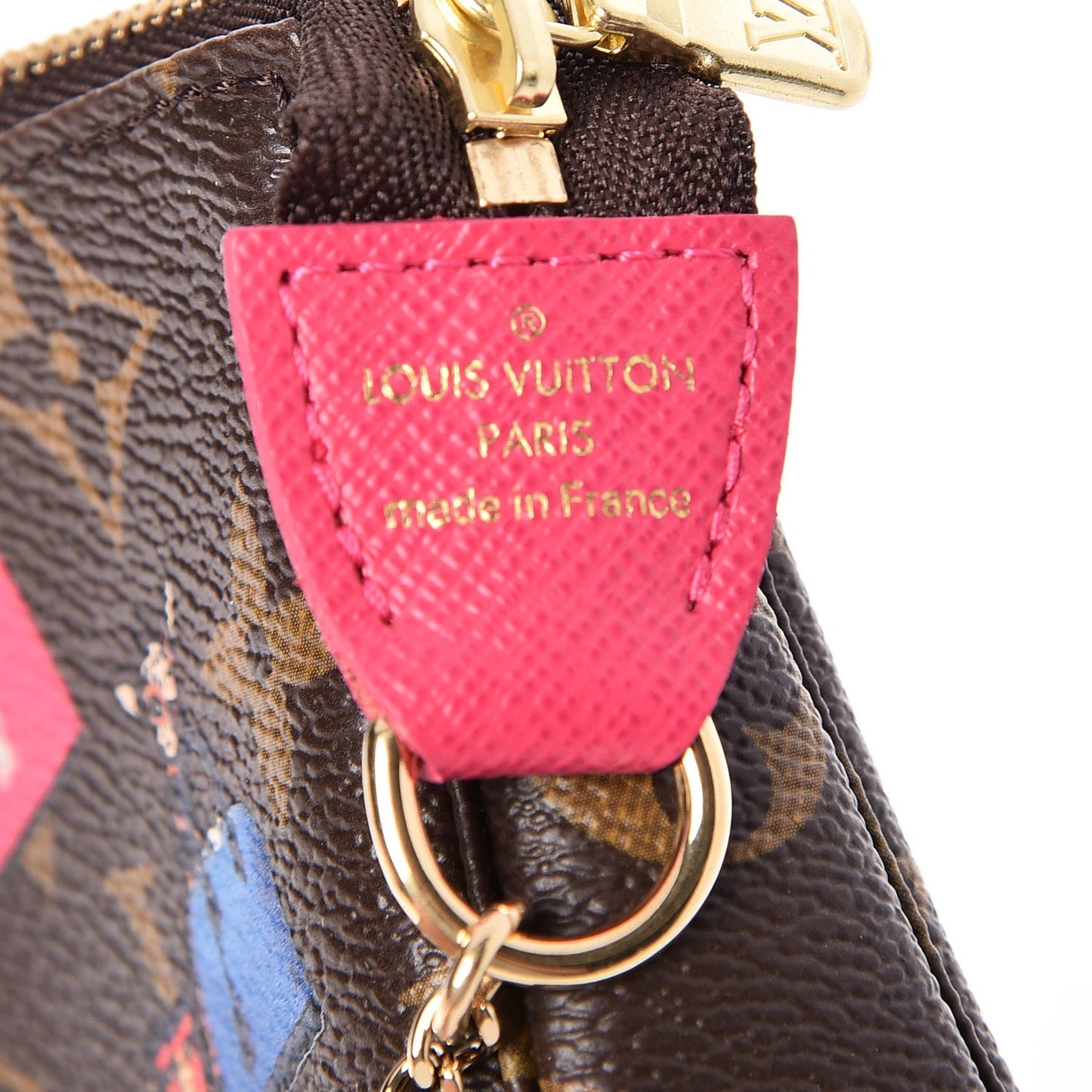 Monogram 2017 Christmas Animation Mini Pochette Accessories