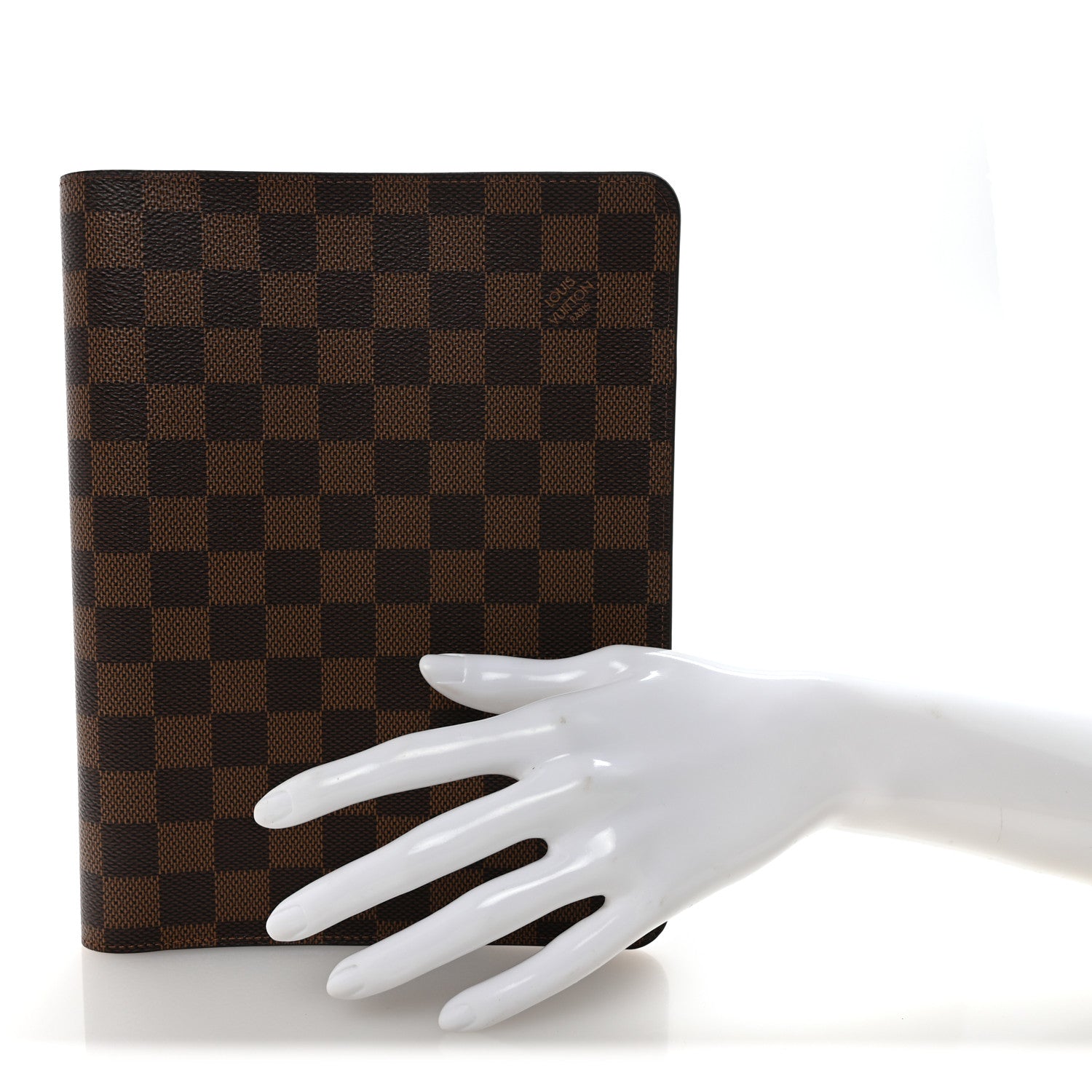 Louis Vuitton Damier Ebene Desk Agenda Cover 1856535 – FASHIONPHILE