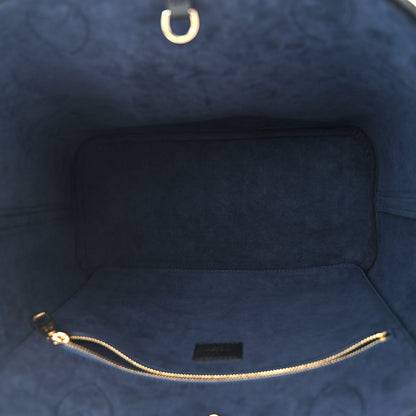 Louis Vuitton Empreinte Monogram Giant Neverfull MM Black 6 of 10