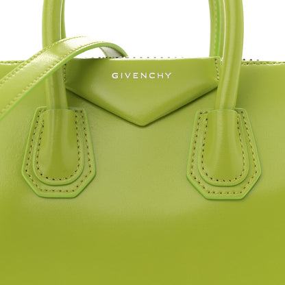 Givenchy Shiny Lord Calfskin Mini Antigona Citrus Green 8 of 11