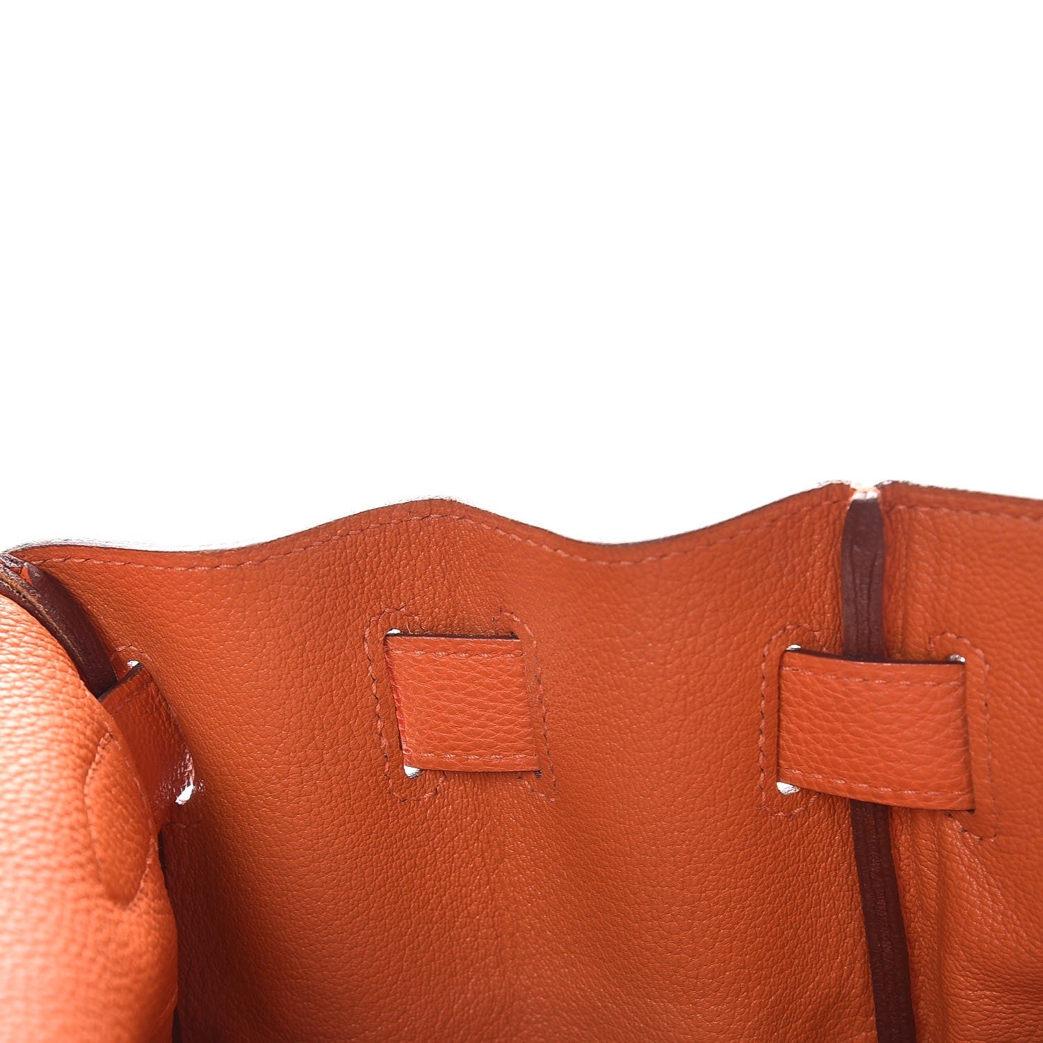 Hermes Togo Kelly Retourne 40 Orange 10 of 42