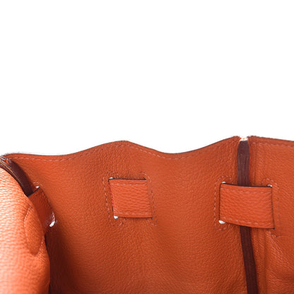 Hermes Togo Kelly Retourne 40 Orange 10 of 42