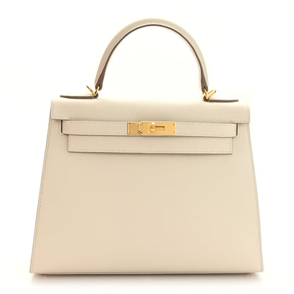 Hermes Epsom Kelly Sellier 28 Craie 1 of 11