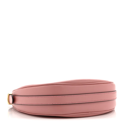 Prada Soft Calfskin Arque Shoulder Bag Alabastro 4 of 10