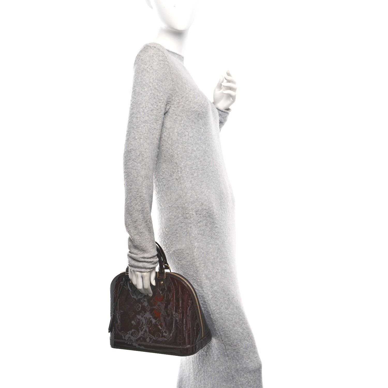 Louis Vuitton Vernis Alma PM Amarante 2 of 10