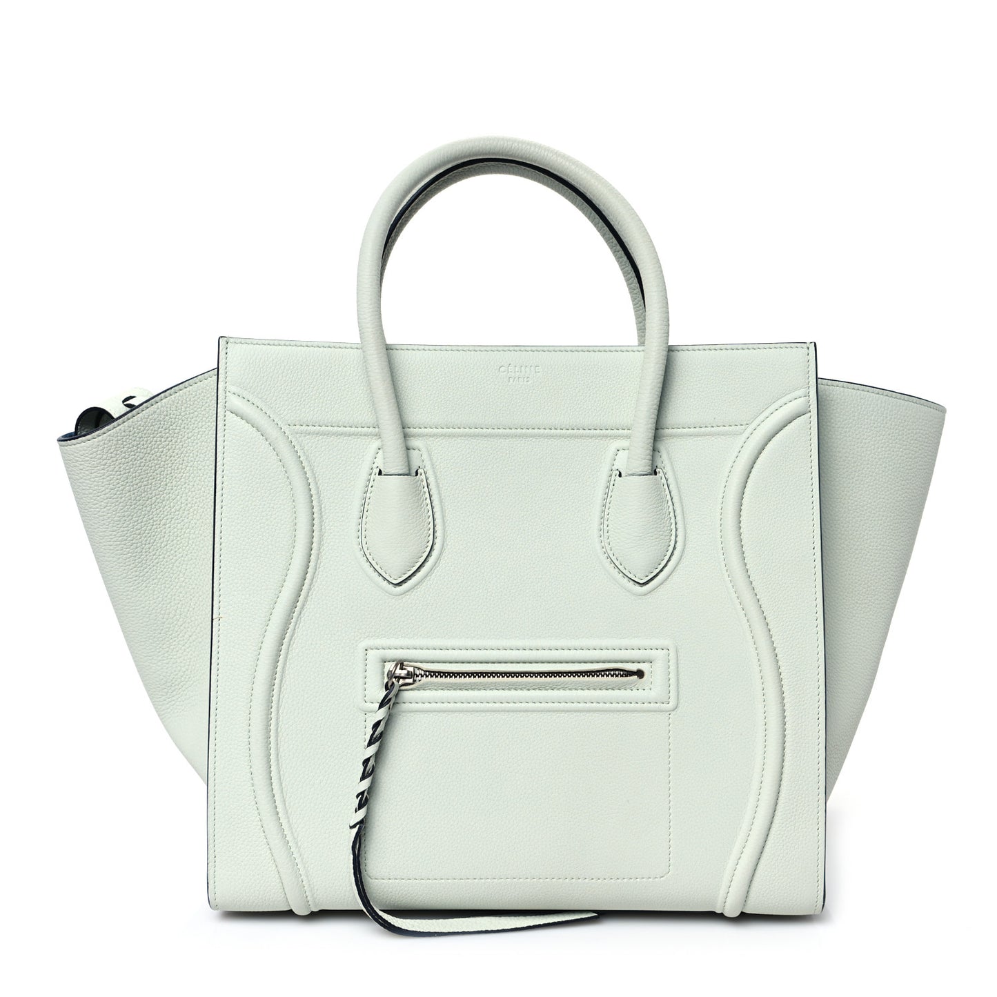 Baby Grained Calfskin Medium Phantom Luggage Jade