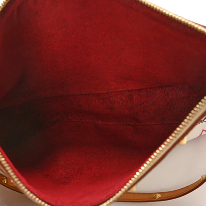 Louis Vuitton Monogram Multicolor Pochette Accessories White 5 of 6