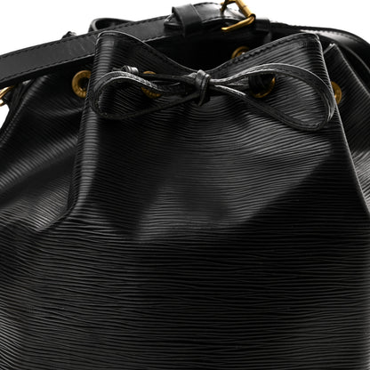 Louis Vuitton Epi Noe Black 7 of 9
