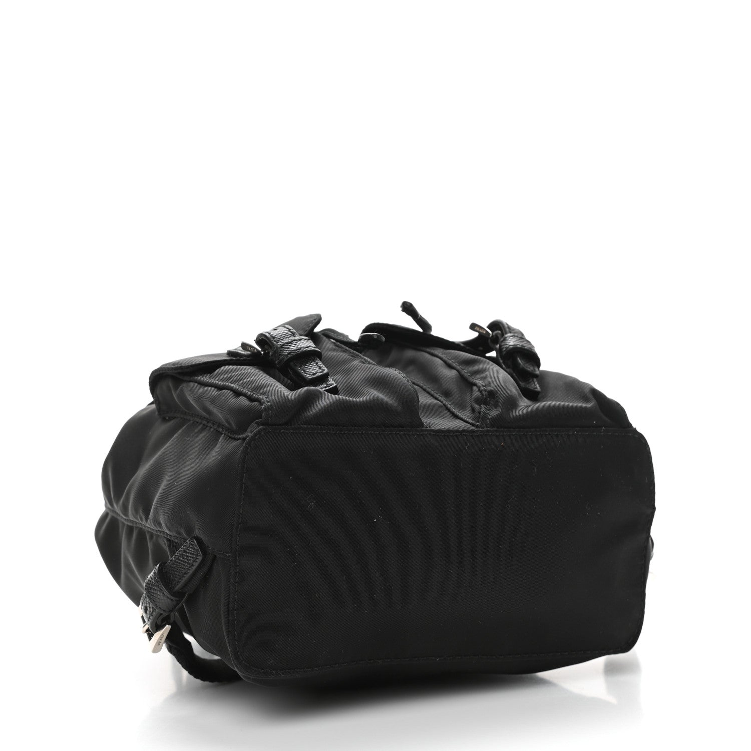 Prada Nylon Vela Mini Crossbody Backpack Black 4 of 10