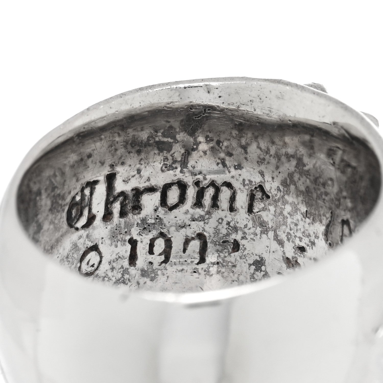 Chrome Hearts Floral Cross Ring 53 6.5 4 of 5