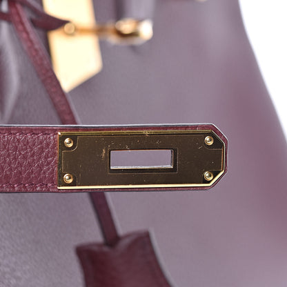 Hermes Togo Birkin 30 Bordeaux 28 of 32