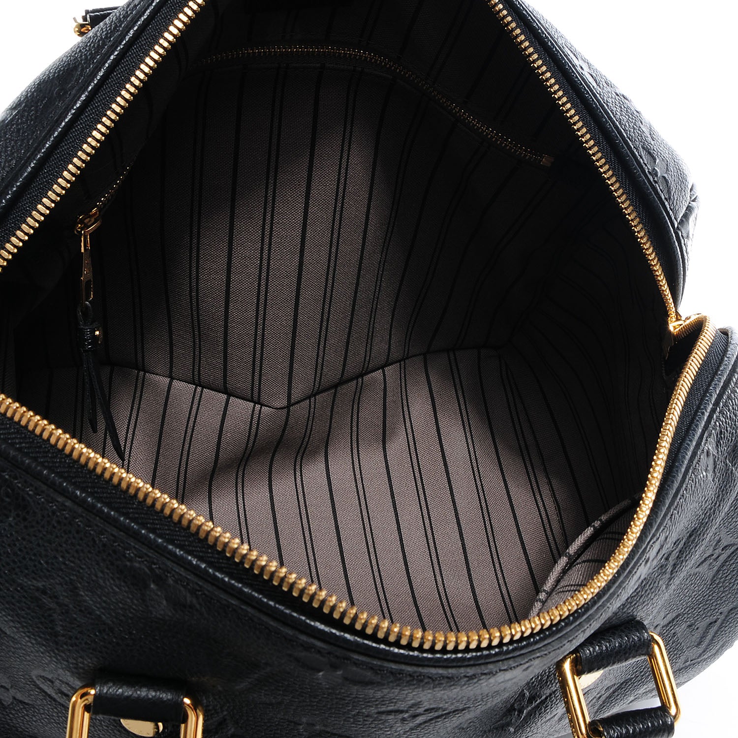 Louis Vuitton Empreinte Speedy Bandouliere 30 Black 5 of 7