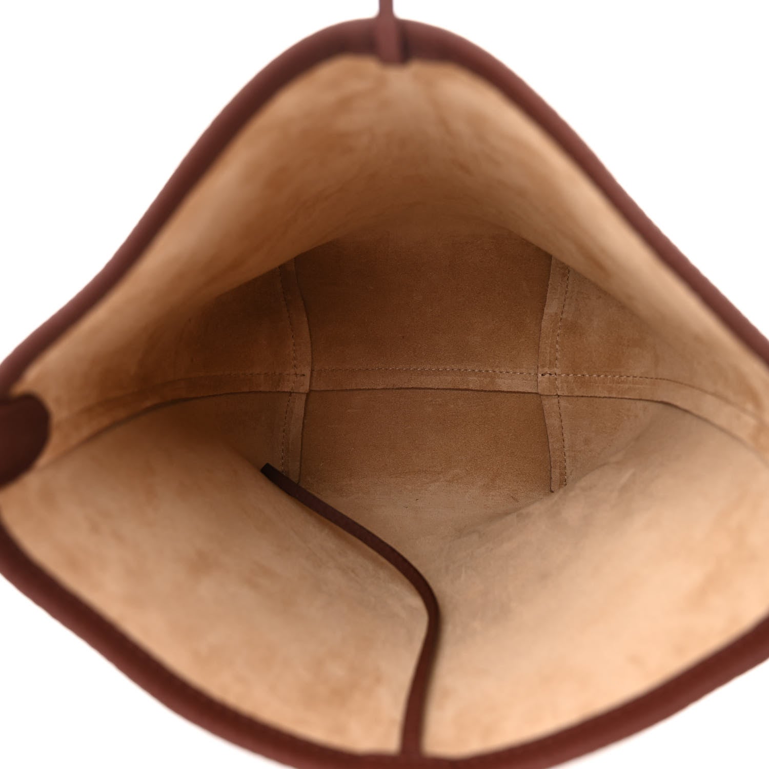 The Row Grained Calfskin Small N/S Park Tote Cognac 5 of 9
