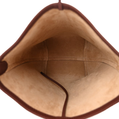 The Row Grained Calfskin Small N/S Park Tote Cognac 5 of 9