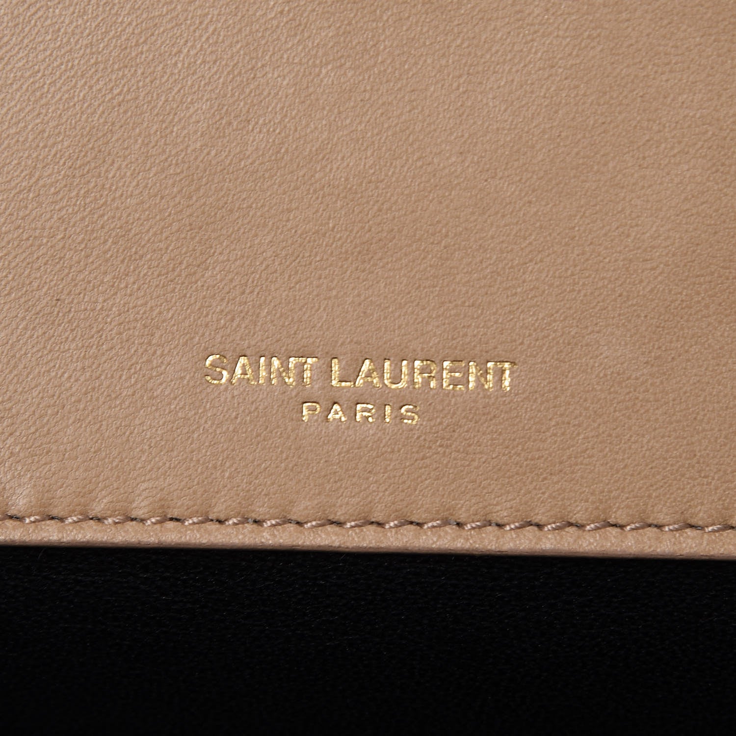Saint Laurent Lambskin Matelasse Chevron Monogram Small Sulpice Bag Sable Beige 7 of 13