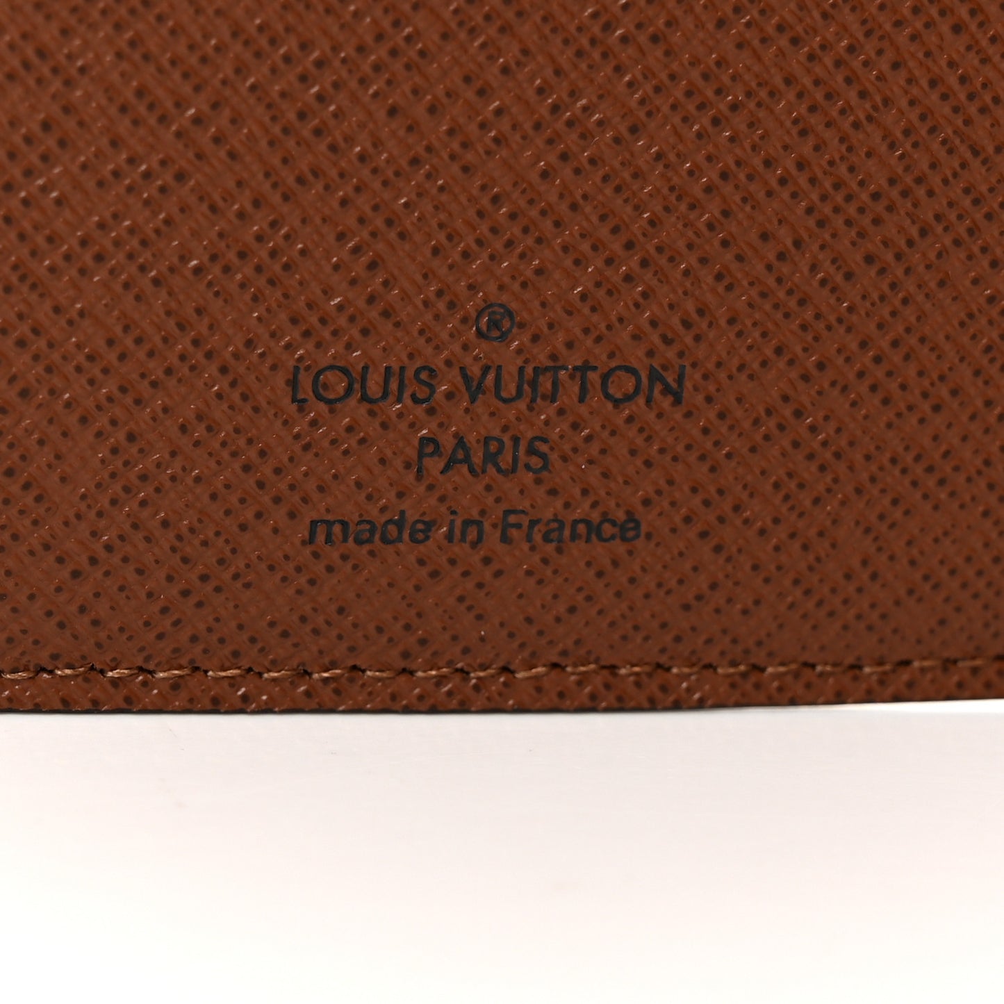 Monogram Desk Agenda Cover