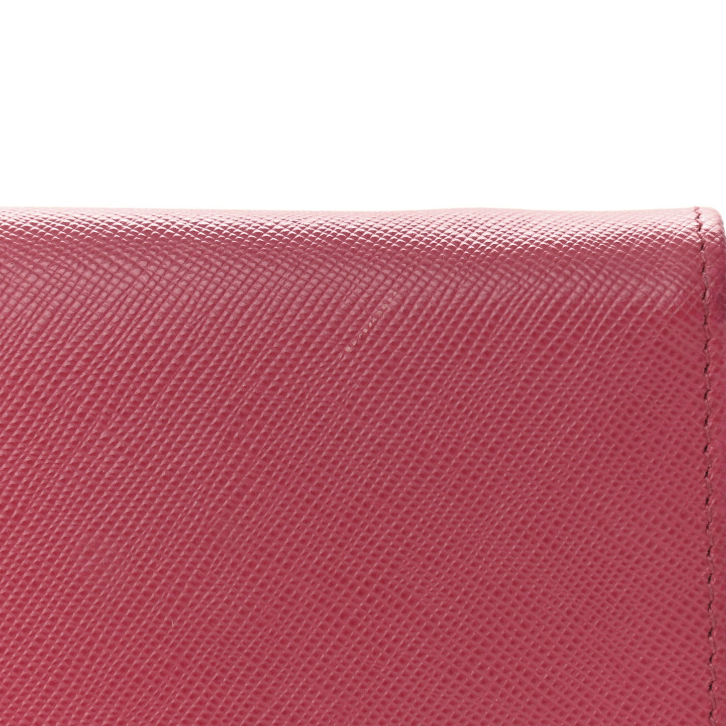 Saffiano Metal Mini Crossbody Wallet Peonia
