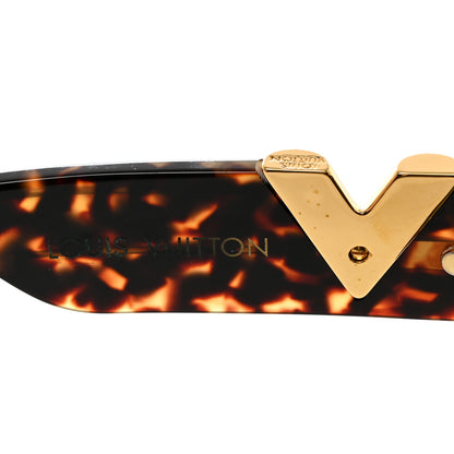 Louis Vuitton Acetate My Fair Lady Sunglasses Z0904E Tortoise 5 of 8
