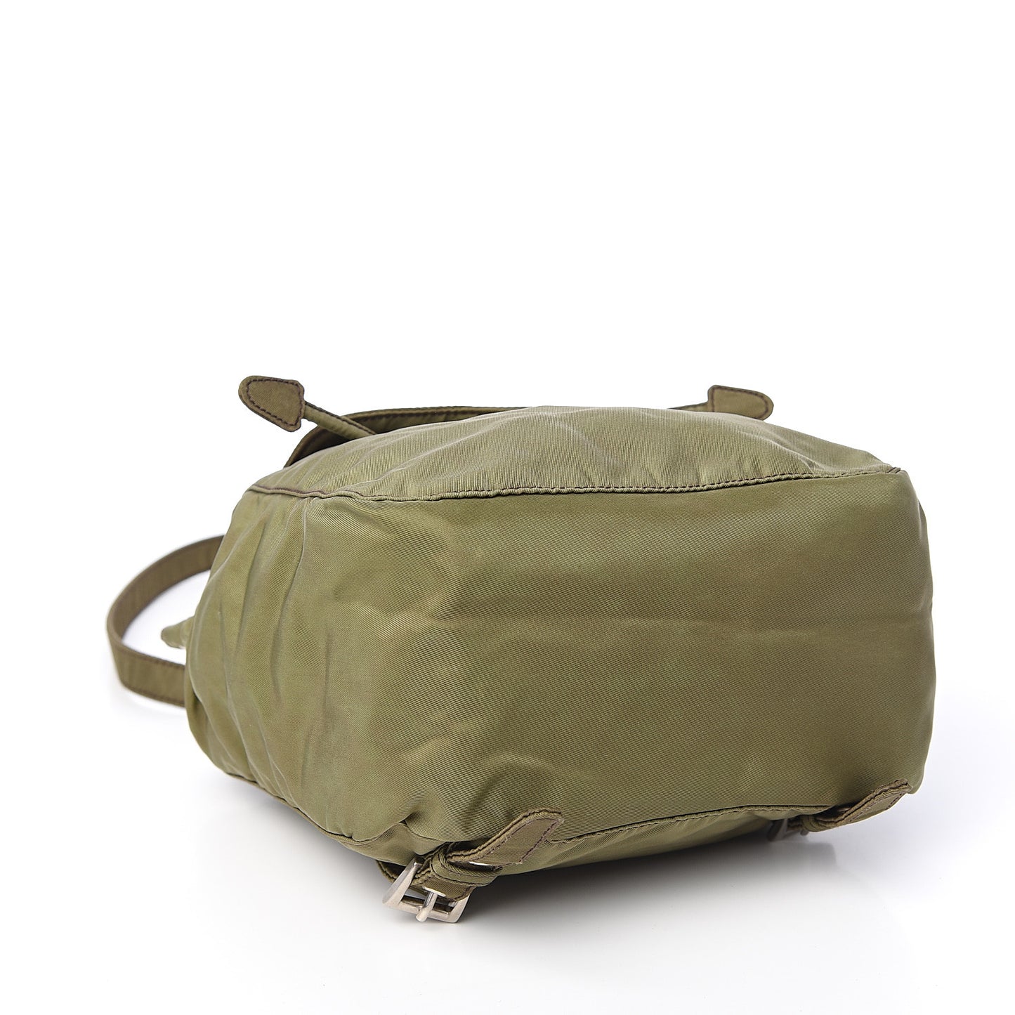 Nylon Vela Mini Cinch Backpack Green