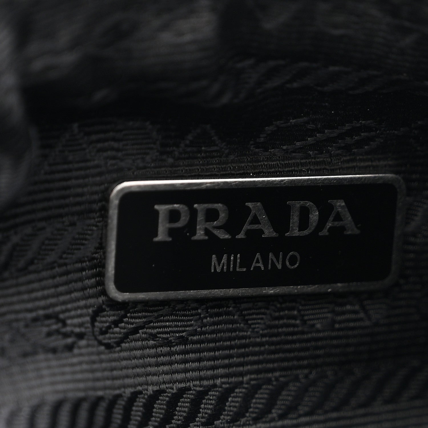 Prada Tessuto Nylon Saffiano Re-Edition 2006 Shoulder Bag Black 6 of 14