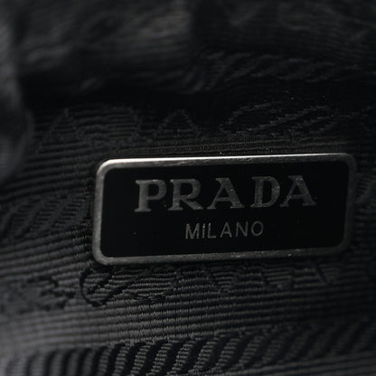 Prada Tessuto Nylon Saffiano Re-Edition 2006 Shoulder Bag Black 6 of 14