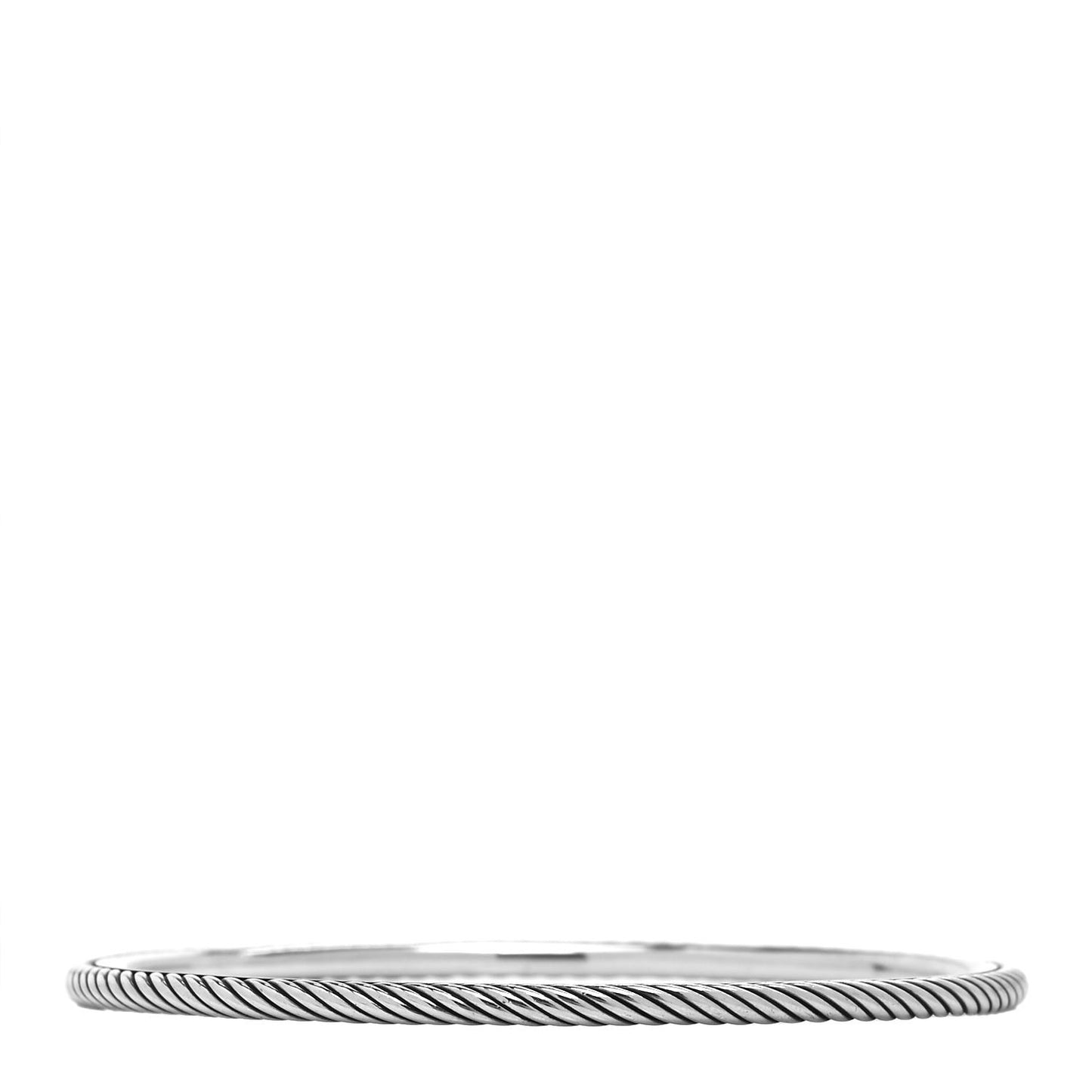 Sterling Silver 2.5mm Cable Classics Bangle Bracelet