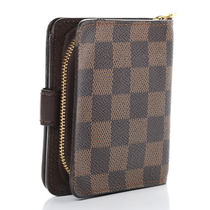 Louis Vuitton Damier Ebene Zippe Zipped Compact Wallet 3 of 12