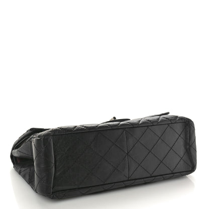 Chanel Aged Calfskin Quilted 2.55 Reissue 227 Flap Black 4 of 11