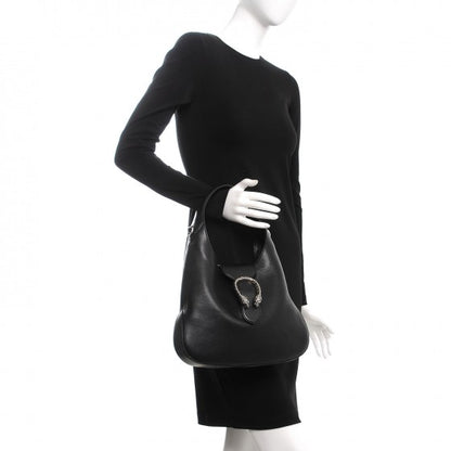 Gucci Calfskin Web Small Dionysus Hobo Black 3 of 11