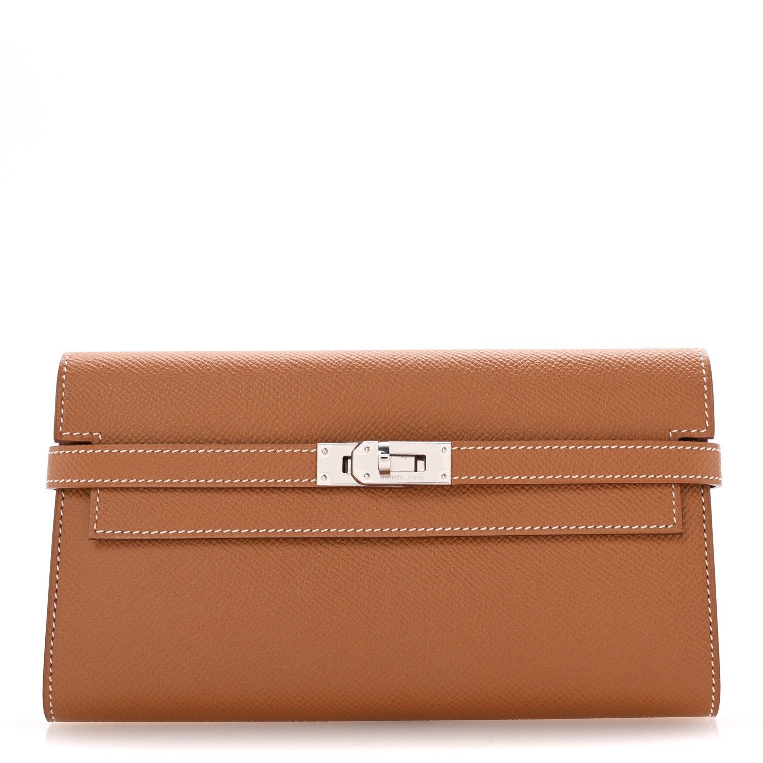 Hermes Epsom Kelly Longue Wallet Gold 1 of 6