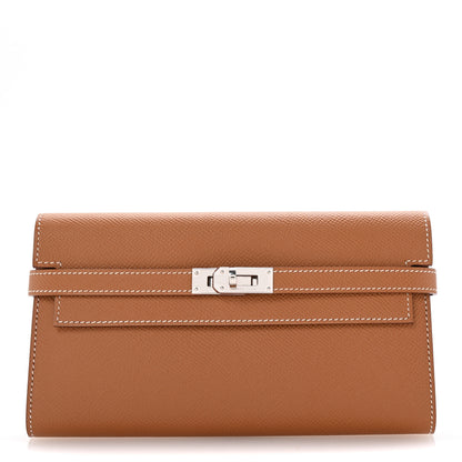 Hermes Epsom Kelly Longue Wallet Gold 1 of 6