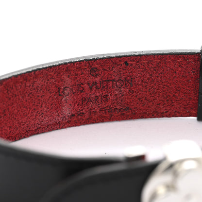 Louis Vuitton Mat Monogram Wish Bracelet Black 3 of 4