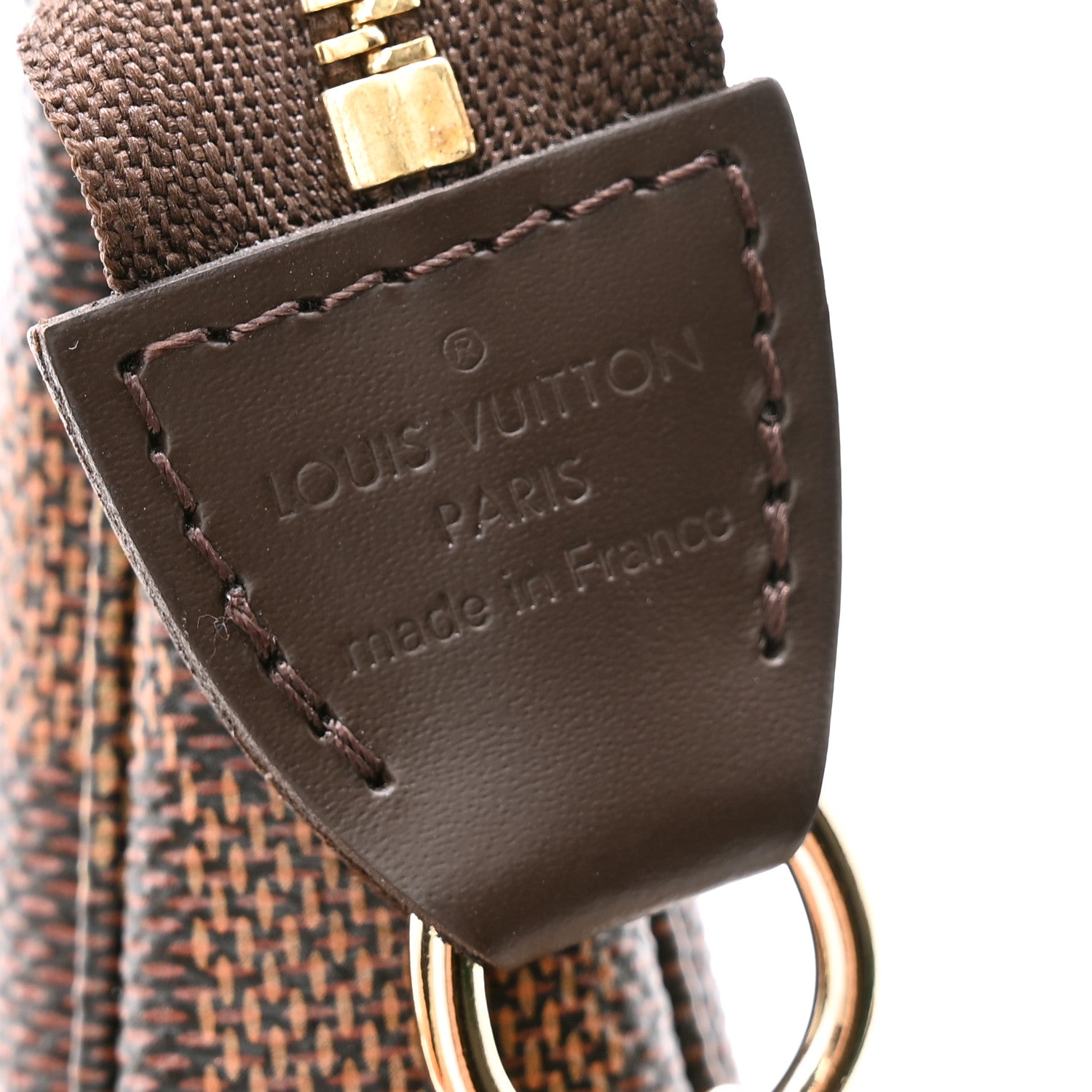 Louis Vuitton Damier Ebene Mini Pochette Accessories 7 of 8