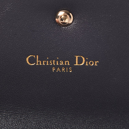 Christian Dior Metallic Patent Micro-Cannage Diorama Elancee Wallet Gold 6 of 10