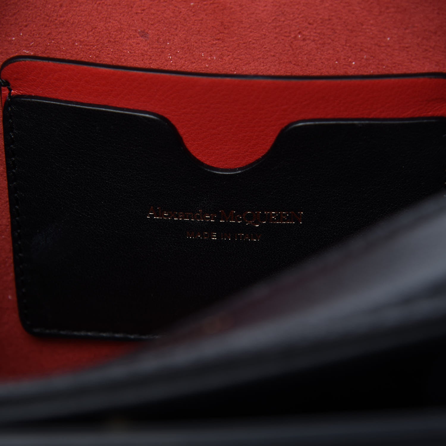 Alexander McQueen Calfskin The Myth Crossbody Bag Black 8 of 10