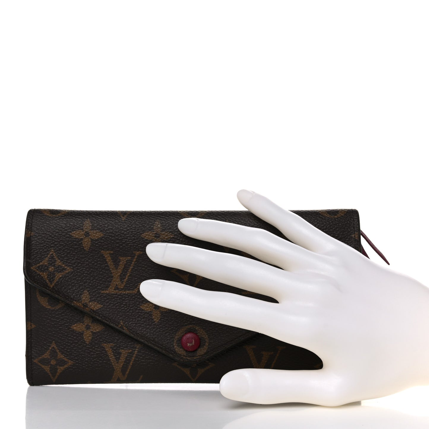 Monogram Josephine Wallet Fuchsia