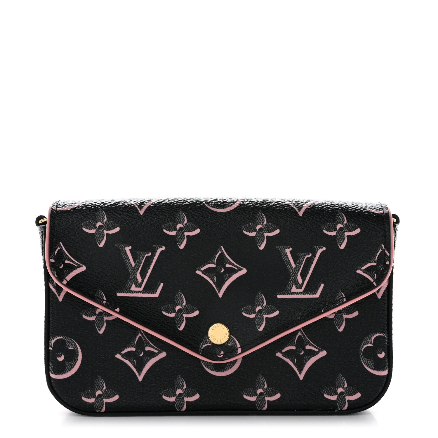 Louis Vuitton Monogram Fall For You Felicie Strap & Go Black 1 of 11