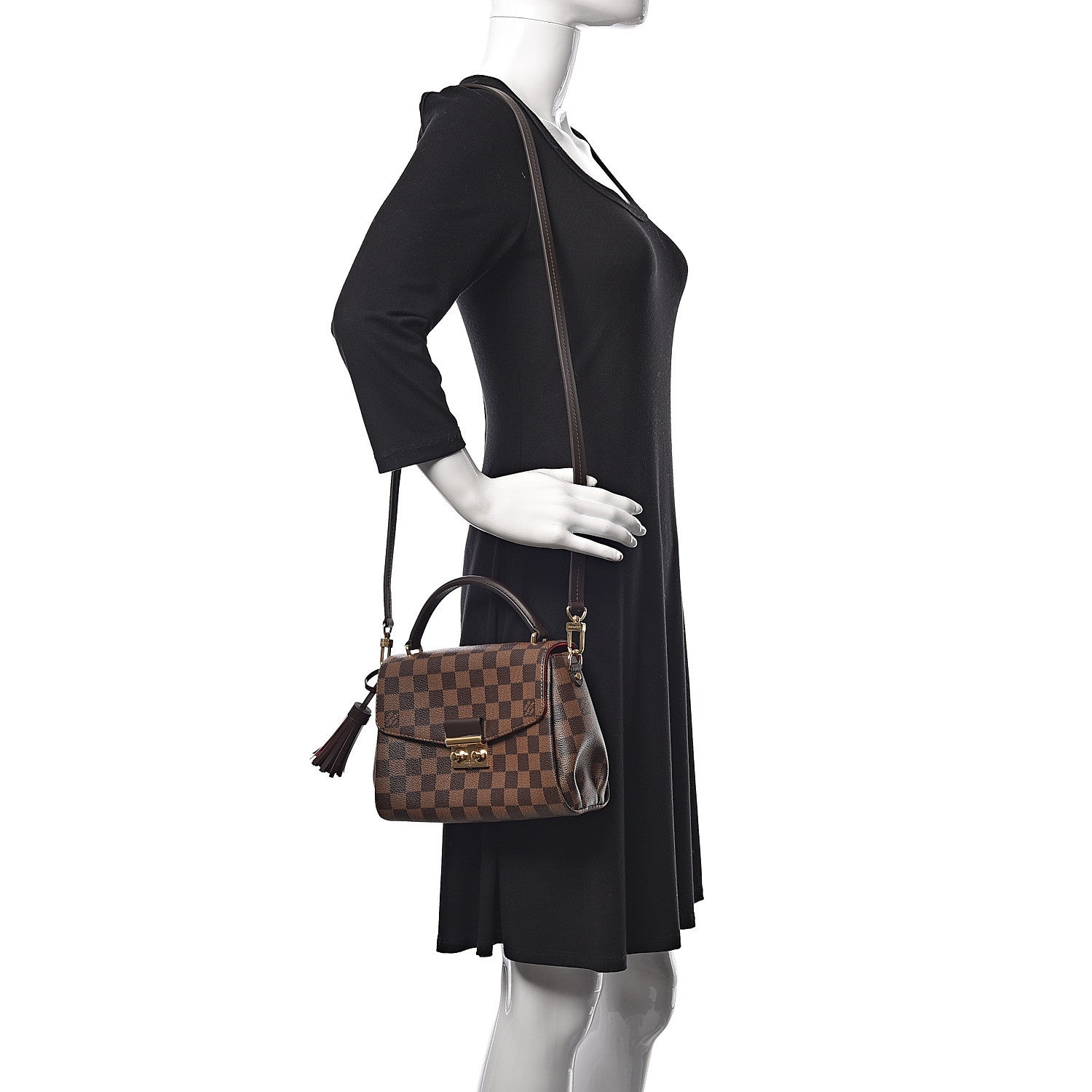 Louis Vuitton Damier Ebene Croisette 2 of 10