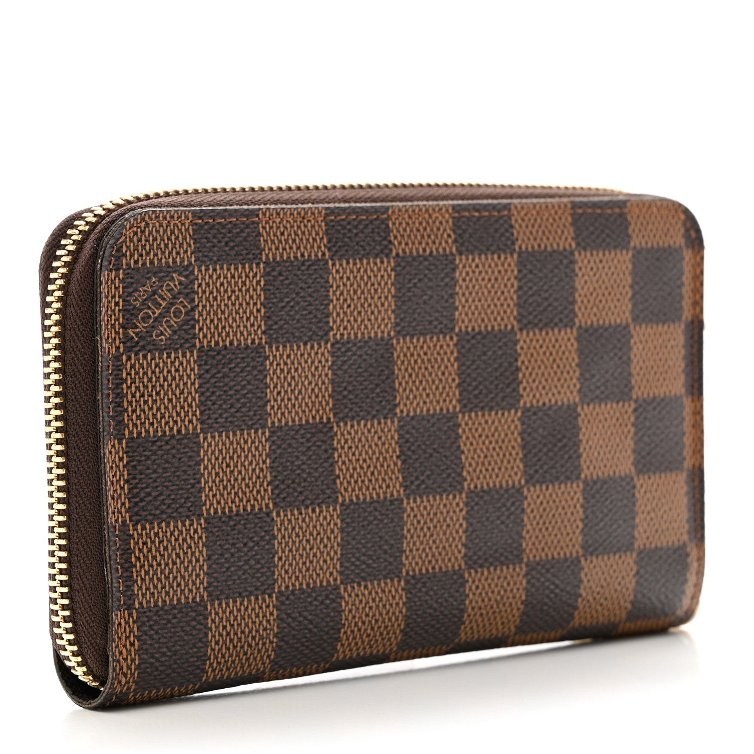 Louis Vuitton Damier Ebene Zippy Compact Wallet 2 of 8