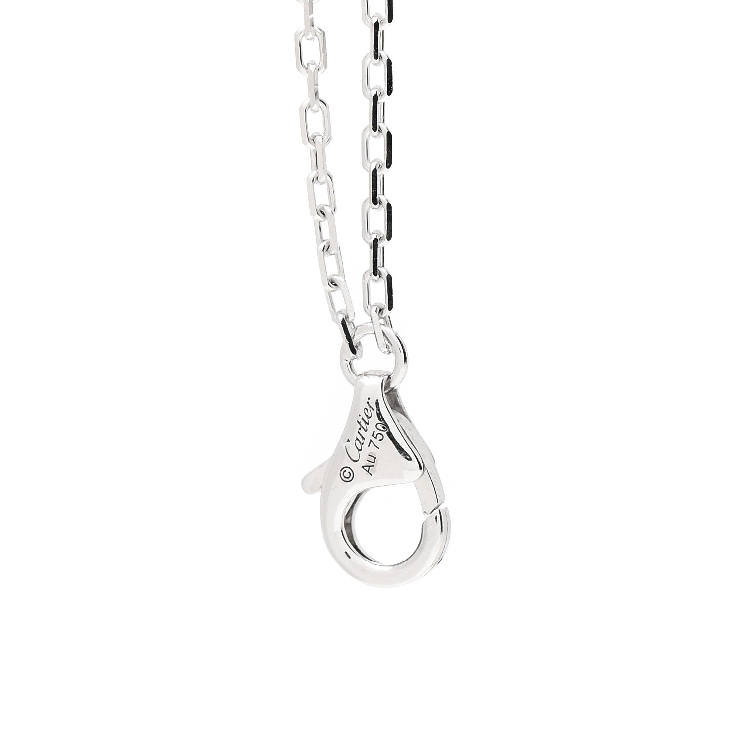 Cartier 18K White Gold Diamond LOVE Bracelet 4 of 6