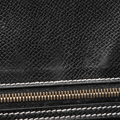 Hermes Epsom Bearn Gusset Wallet Black 7 of 8