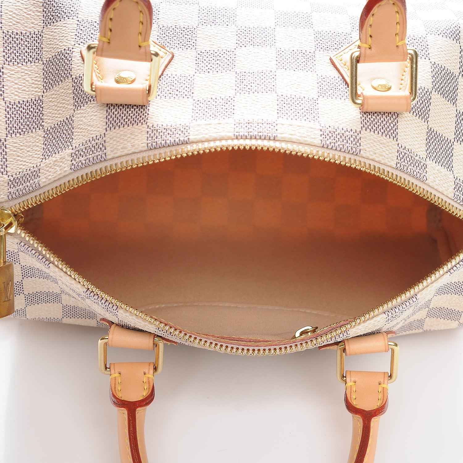 Louis Vuitton Damier Azur Speedy Bandouliere 25 6 of 8