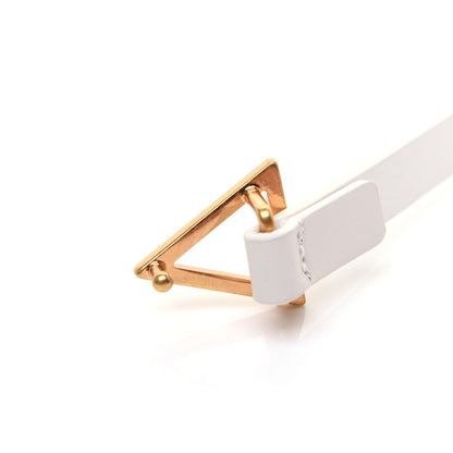 Bottega Veneta Nappa Belt 70 28 White 9 of 9